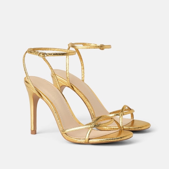 thin strap heeled sandals